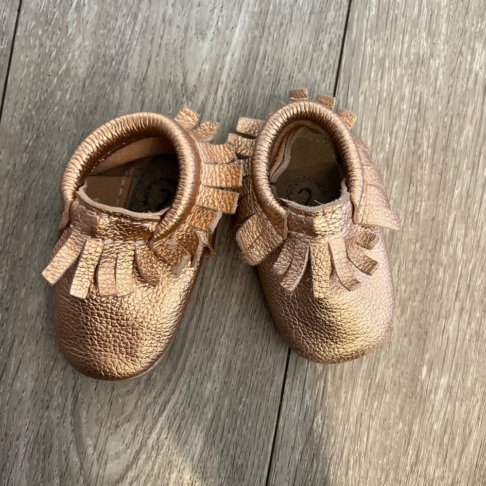 Rose Gold Mini Mocs